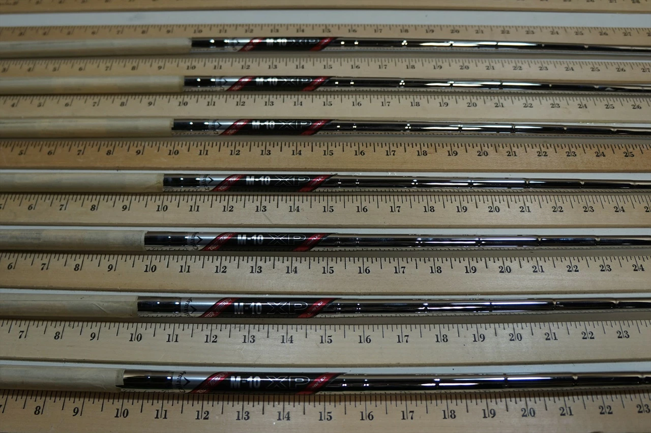 TRUE TEMPER M-10 XP G UNIFLEX SHAFT SET 4-PW .370 SEE PHOTOS 681339 3 TRUE TEMPER M-10 XP G UNIFLEX SHAFT SET 4-PW .370 SEE PHOTOS 681339