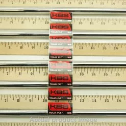 Uncut KBS FLT 125 S+ Stiff+ 3-PW Iron Shaft Set .355 37.5"-40.5" 727593