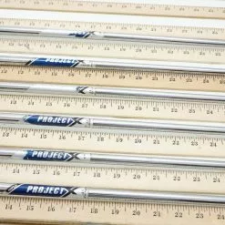 True Temper Blue Label 5.5 115G 34.25"-36.25" Iron Shaft Set Pulls .370 836420
