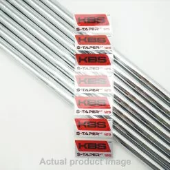 FOR TOUR USE KBS $-TAPER HT HEAVY TIP 125 STIFF+ 4-PW SHAFT SET .355T 37.5"-40"