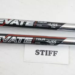 True Temper Elevate Tour S Stiff 34.25"-37" 8pc Iron Shaft Set .355 00843747 -Deals Shafts Store 00843747 4 13545.1675384746