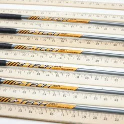 Graphite Design G-Tech Iron Short 33.75"-32.75" 6pc Iron Shaft Set .370 874179