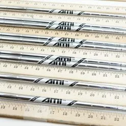True Temper Dynamic Gold Amt Black R300 34-36.75" 9pc Iron Shaft Set .355 912138