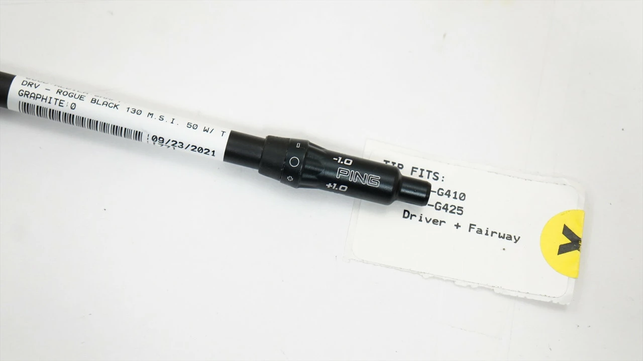 Aldila Rogue Black 130 Msi 50 Ts 50G Tour Stiff 43.5" Driver Shaft Ping 938276 5 Aldila Rogue Black 130 Msi 50 Ts 50G Tour Stiff 43.5" Driver Shaft Ping 938276 - Image 3