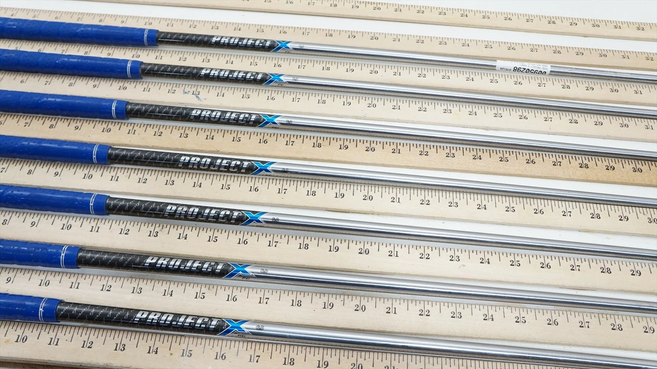 Project X Pxi 6.0 Stiff 34.25"-37.5" 7pc Iron Shaft Set .355 Taper 950298 3 Project X Pxi 6.0 Stiff 34.25"-37.5" 7pc Iron Shaft Set .355 Taper 950298