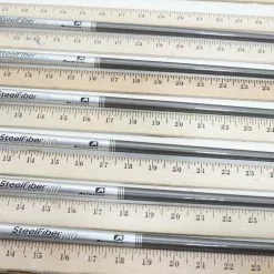 Aerotech Steelfiber I80 Regular 35.25"-37.75" 6pc Iron Shaft Set .370 955956