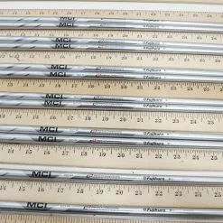 New Fujikura Mci 60 R 60g Regular 35.5"-39" 9pc Iron Shaft Set .370 962871