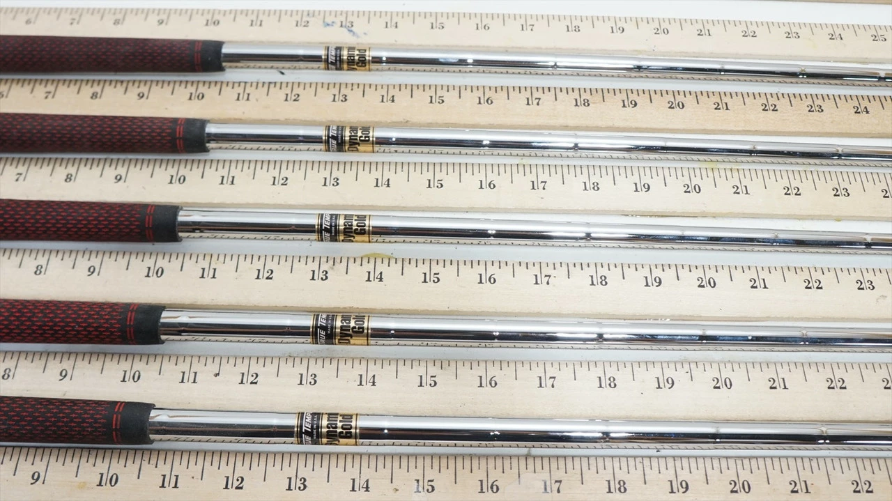 True Temper Dynamic Gold S300 34.25"-37.25" 5pc Iron Shaft Pulls .355 966988 3 True Temper Dynamic Gold S300 34.25"-37.25" 5pc Iron Shaft Pulls .355 966988