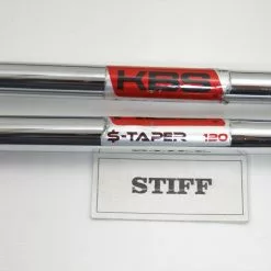 Kbs S-Taper 120 120g Stiff 32.75"-37" 9pc Iron Shaft Set .355 Taper 975945 -Deals Shafts Store 00975945 4 51464.1654192070