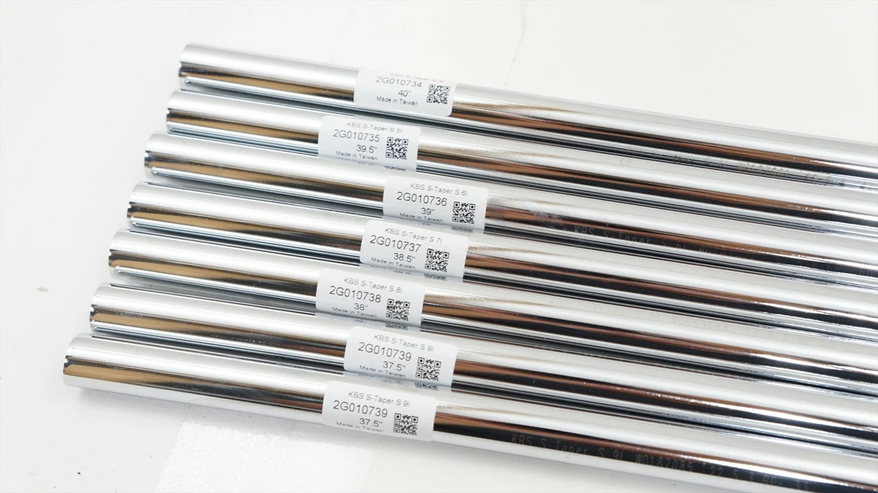 New Uncut KBS $-Taper 120 STIFF 37.5"-40" 4-PW Iron Shaft Set .355 Taper 4 New Uncut KBS $-Taper 120 STIFF 37.5"-40" 4-PW Iron Shaft Set .355 Taper - Image 2