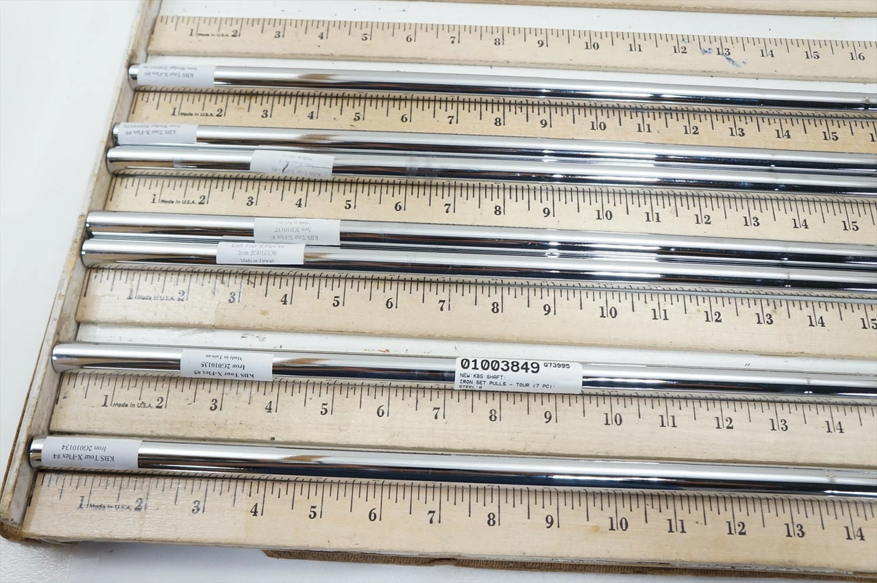 New Kbs Tour X G X-STIFF 37.25"-40" 7pc Iron Shaft Set .355 1003849 4 New Kbs Tour X G X-STIFF 37.25"-40" 7pc Iron Shaft Set .355 1003849 - Image 2