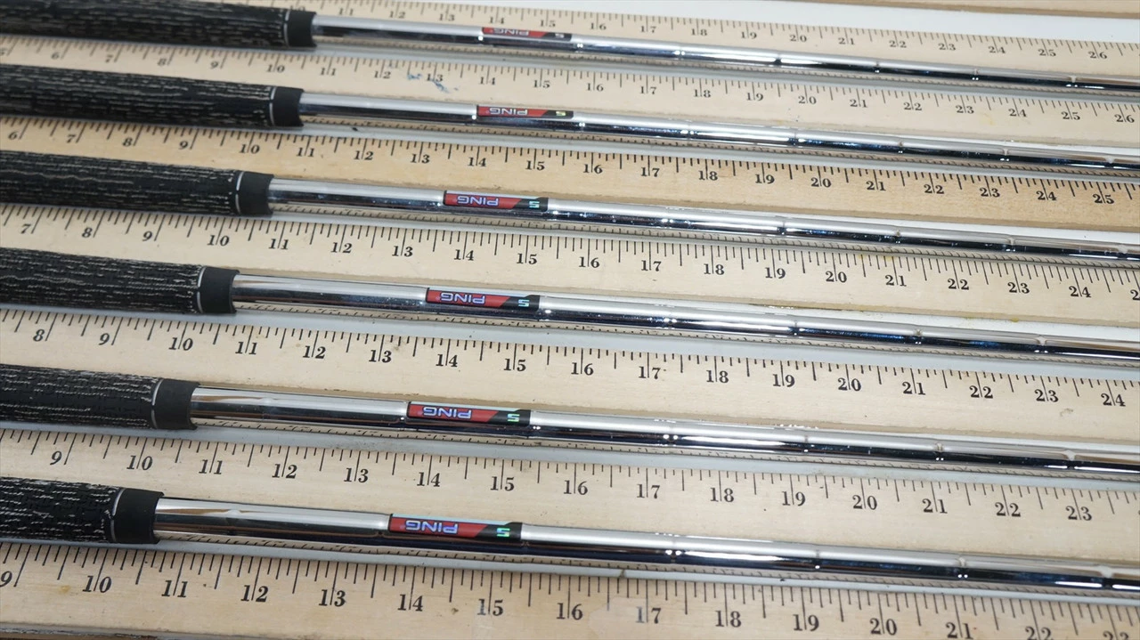 Ping Cfs S Stiff 34.5"-37.25" 6pc Iron Shaft Set .355T 1004568 3 Ping Cfs S Stiff 34.5"-37.25" 6pc Iron Shaft Set .355T 1004568