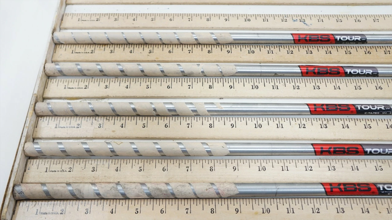 Kbs C-Taper 120 S 120G Stiff 34.25"-36.5" 5pc Iron Shaft Set .355T 1004570 4 Kbs C-Taper 120 S 120G Stiff 34.25"-36.5" 5pc Iron Shaft Set .355T 1004570 - Image 2