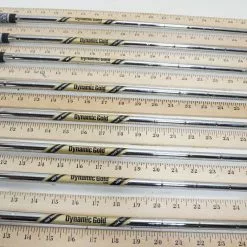 True Temper Dynamic Gold Tour Issue S400 34.25"-38" 8pc Iron Shaft Set 1005624