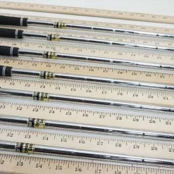 True Temper Dynamic Gold 130g S300 Stiff 34.25"-37.5" 7pc Iron Shaft Set 1006355