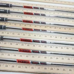 Kbs Tour 120 S 120g Stiff 34"-37.25" 7pc Iron Shaft Set Pulls .355 1015390