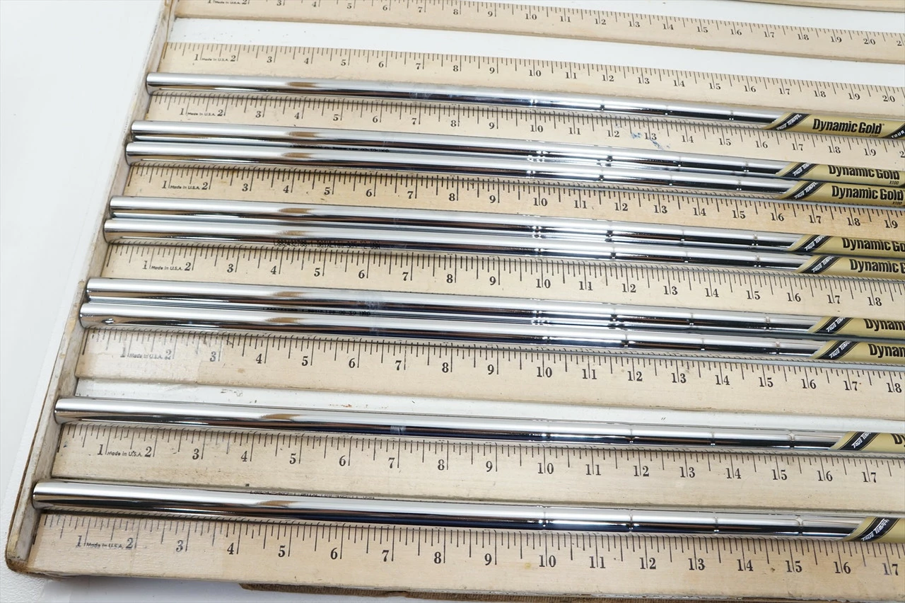 New True Temper Dynamic Gold Tour Issue X100 37"-40" 9pc Iron Shaft Set 1017149 4 New True Temper Dynamic Gold Tour Issue X100 37"-40" 9pc Iron Shaft Set 1017149 - Image 2