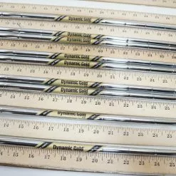New True Temper Dynamic Gold Tour Issue X100 37"-40" 9pc Iron Shaft Set 1017151
