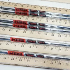 Kbs Tour 120 S 120g Stiff 34.25"-37" 6pc Iron Shaft Set Pulls .355 1017441