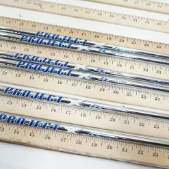 Project X Lz 120 6.0 Stiff 34.25"-36.75" 6pc Iron Shaft Set Pulls .355 1023311