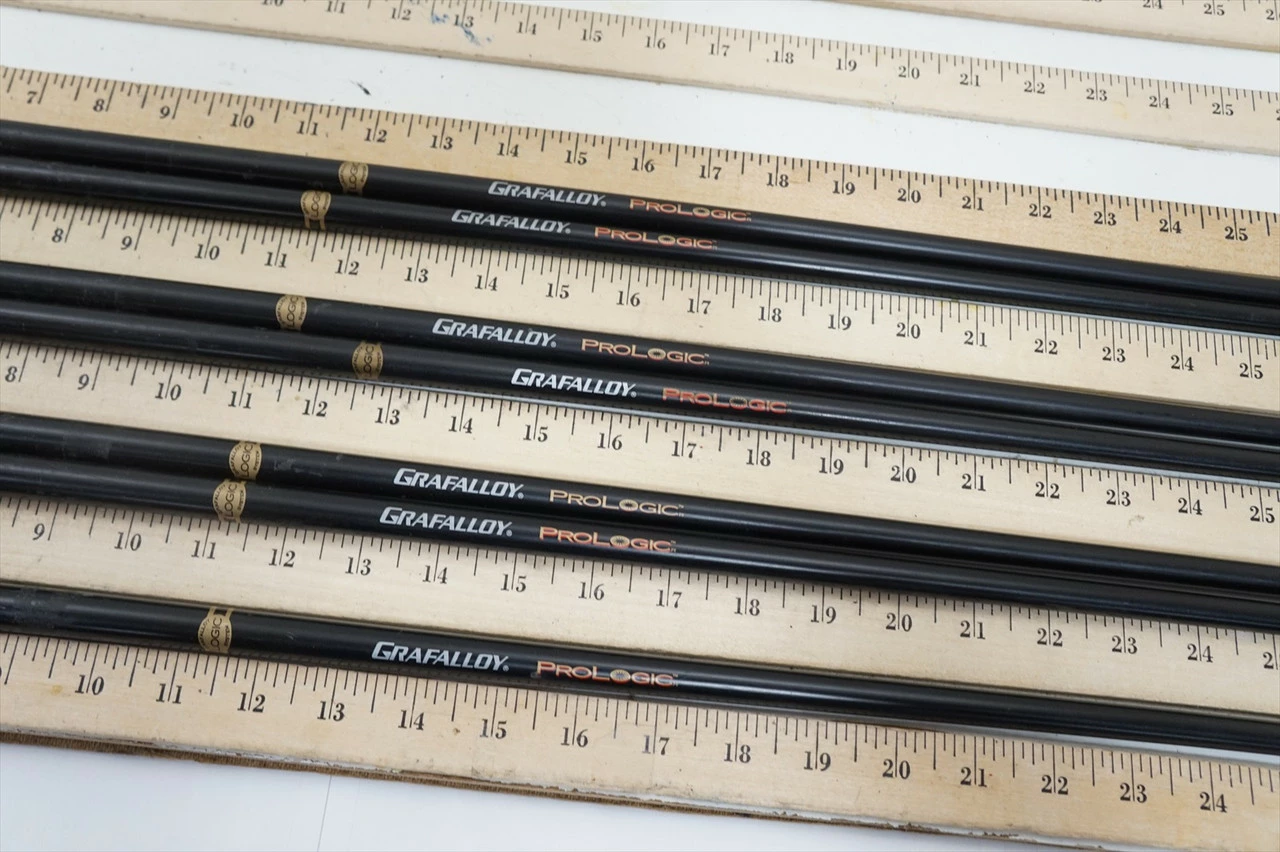 Grafalloy Prologic 74 Regular 34.5"-36.75" 7pc Iron Shaft Set Pulls .370 1025368 3 Grafalloy Prologic 74 Regular 34.5"-36.75" 7pc Iron Shaft Set Pulls .370 1025368