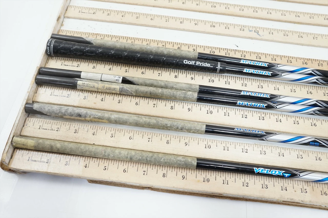 Taylormade Velox T M G Senior 34.75"-38" 6pc Iron Shaft Set Pulls .370 1025420 4 Taylormade Velox T M G Senior 34.75"-38" 6pc Iron Shaft Set Pulls .370 1025420 - Image 2