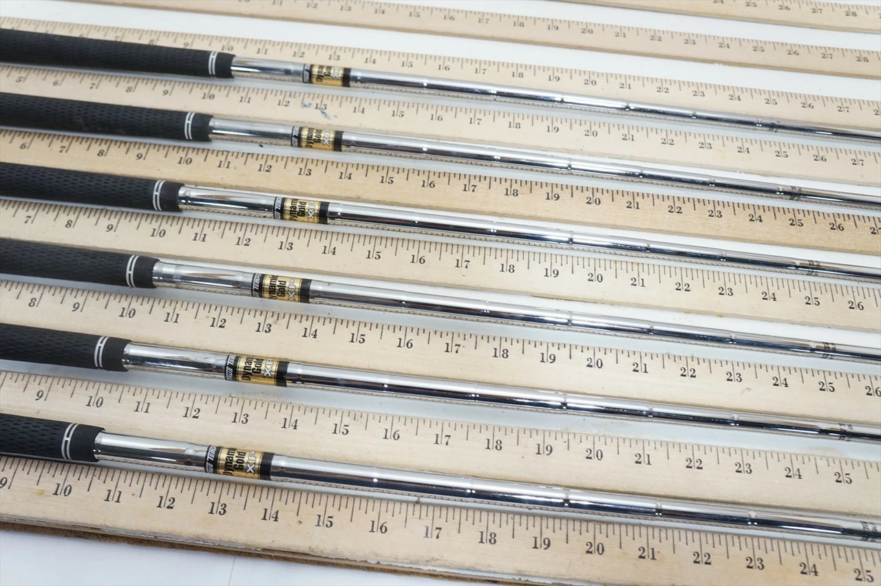 True Temper Dynalite Gold Xp R300 34.5"-37.25" 6pc Iron Shaft Set Pulls 1025463 3 True Temper Dynalite Gold Xp R300 34.5"-37.25" 6pc Iron Shaft Set Pulls 1025463