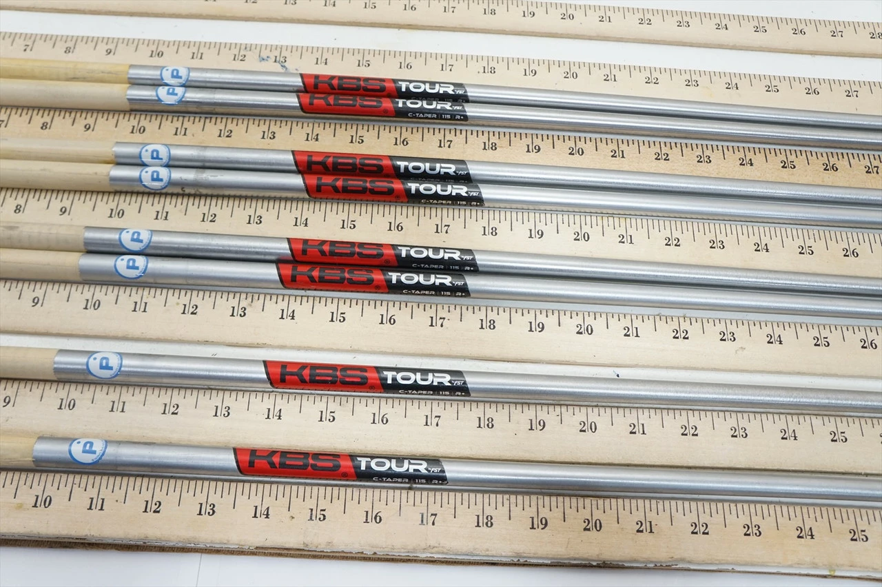 Kbs C-Taper 115 Pure Regular 34"-38" 8pc Iron Shaft Set Pulls .355 1025474 3 Kbs C-Taper 115 Pure Regular 34"-38" 8pc Iron Shaft Set Pulls .355 1025474