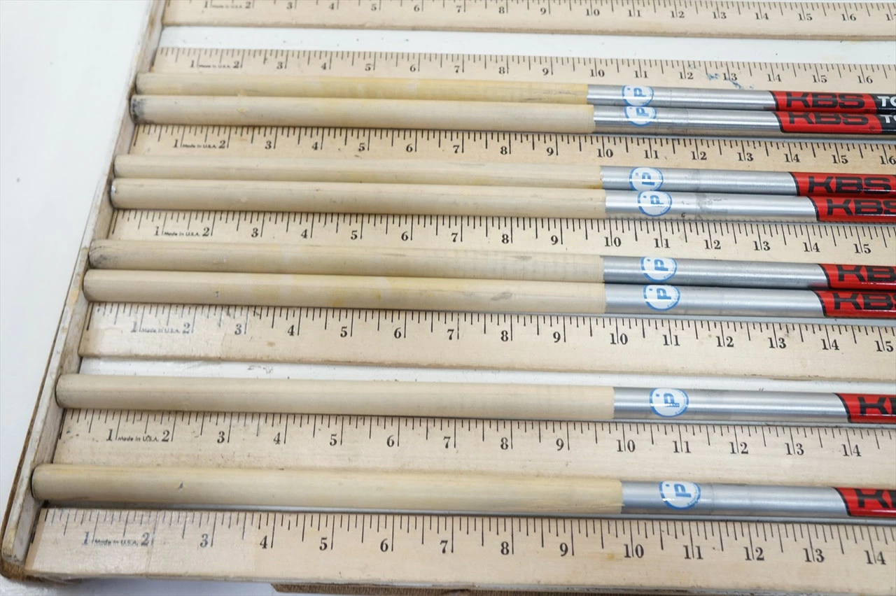Kbs C-Taper 115 Pure Regular 34"-38" 8pc Iron Shaft Set Pulls .355 1025474 4 Kbs C-Taper 115 Pure Regular 34"-38" 8pc Iron Shaft Set Pulls .355 1025474 - Image 2