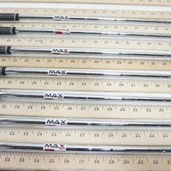 Kbs Max Mt 85 R 85g Regular 34"-37.25" 7pc Iron Shaft Set Pulls .370 1025630