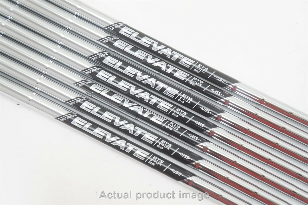 New True Temper Elevate ETS 95 Regular 36.5"-39.5" 7pc 4-PW Iron Shaft Set .355T 3 New True Temper Elevate ETS 95 Regular 36.5"-39.5" 7pc 4-PW Iron Shaft Set .355T