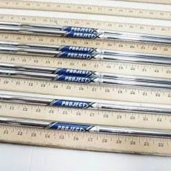 Project X Blue Label 120 6.0 S 33.75"-37" 8pc Iron Shaft Set Pulls .370 1026215
