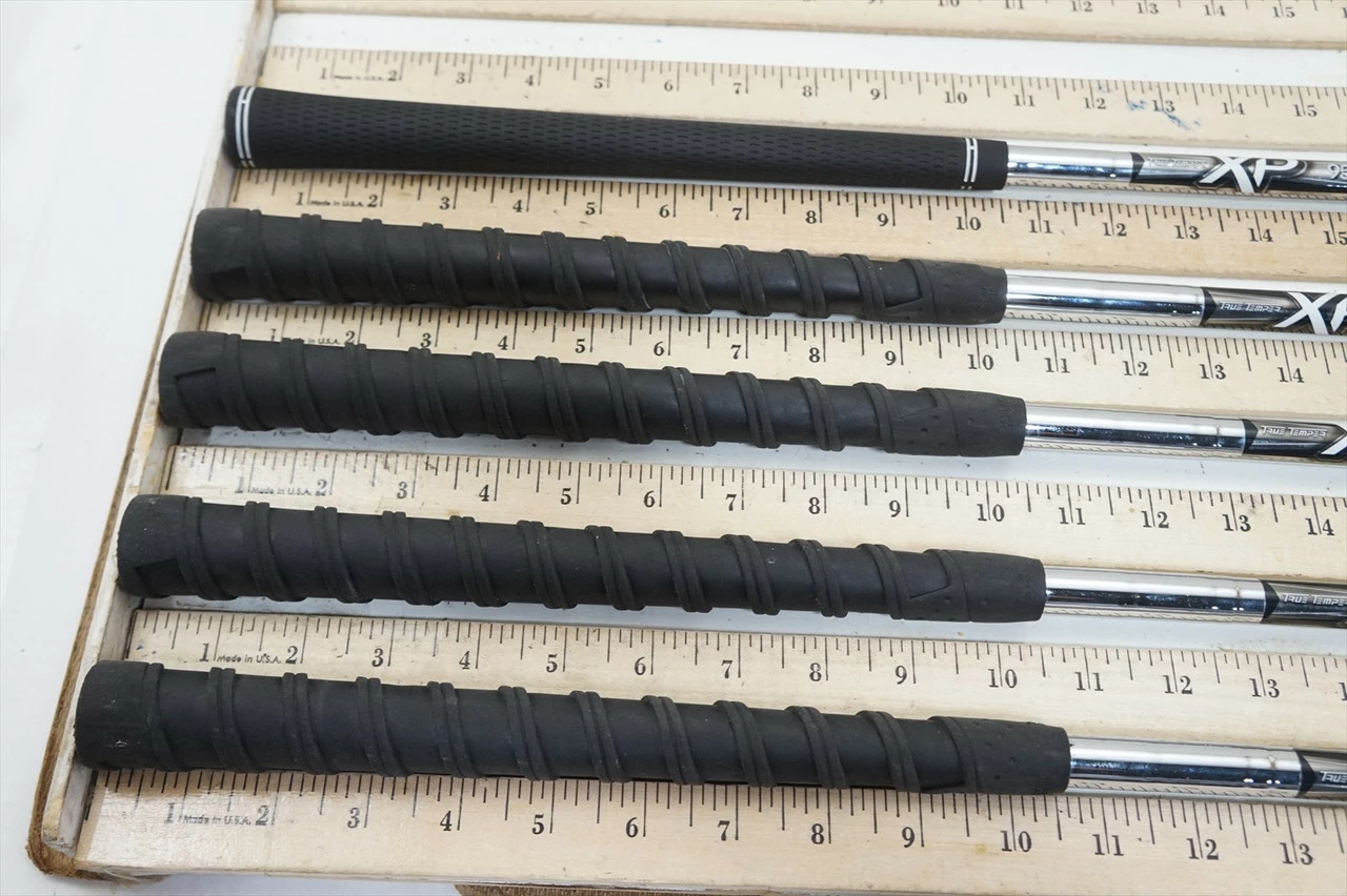 True Temper Xp 95 R300 95g Regular 33.25"-35.5" 5pc Iron Shaft Set .370 1038538 4 True Temper Xp 95 R300 95g Regular 33.25"-35.5" 5pc Iron Shaft Set .370 1038538 - Image 2