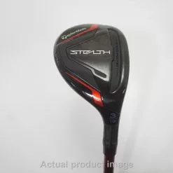 TaylorMade Stealth Rescue 19° #3 Hybrid Stiff Flex Riptide MX 80 Good W/ HC