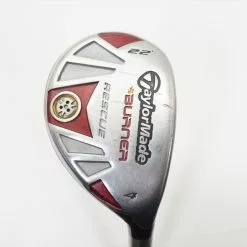 Taylormade Burner Rescue 22° 4 Hybrid Stiff Flex Reax Superfast 1042469 Fair