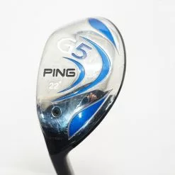 Ping G5 22° 4H Hybrid Regular Flex Tfc 100H 1042769 Good Left Hand Lh