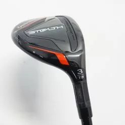 Mint Taylormade Stealth Rescue 19° 3 Hybrid Stiff Flex Ventus Red 7 W/ HC