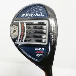 Tour Edge Exotics Exs 220 25° 5 Hybrid Regular Flex Kbs 60 1043796 Good