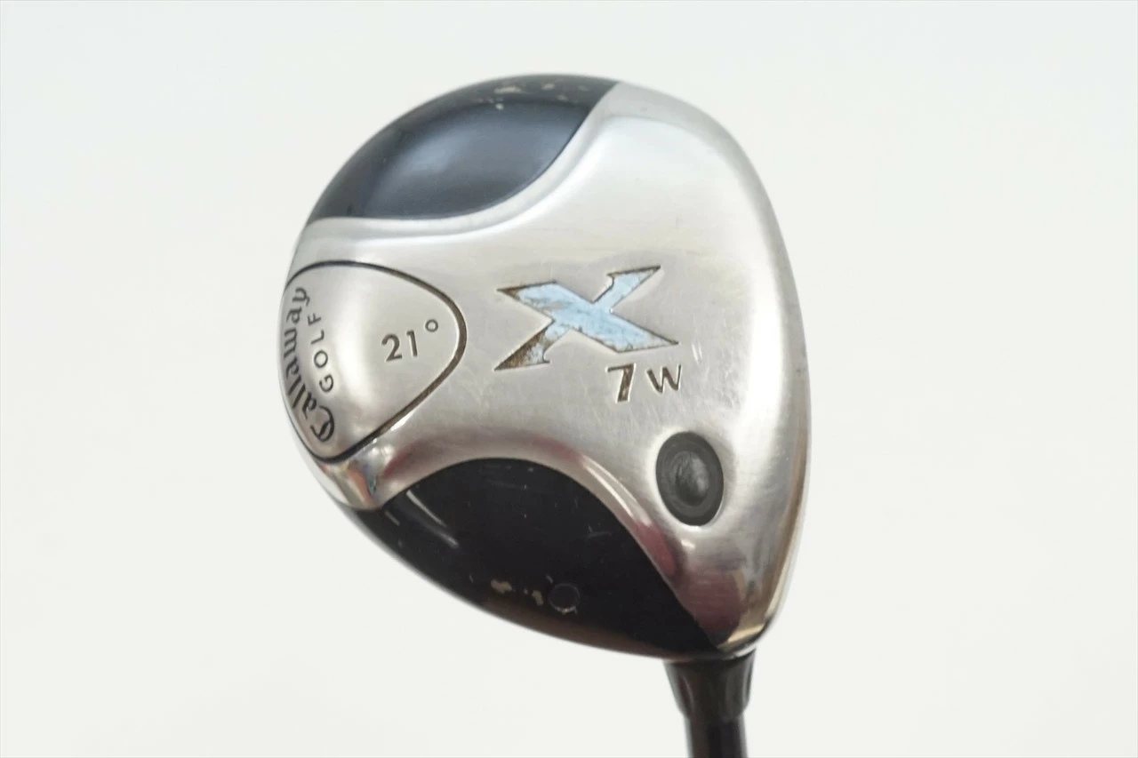Callaway X 2008 21° 7W Fairway Wood Ladies Flex Fujikura Gems 1043842 Good 3 Callaway X 2008 21° 7W Fairway Wood Ladies Flex Fujikura Gems 1043842 Good