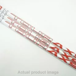 (3) LA Golf Tour AXS Red 85i STIFF 3pc Wedge Shaft Set 34.5" .370//.355