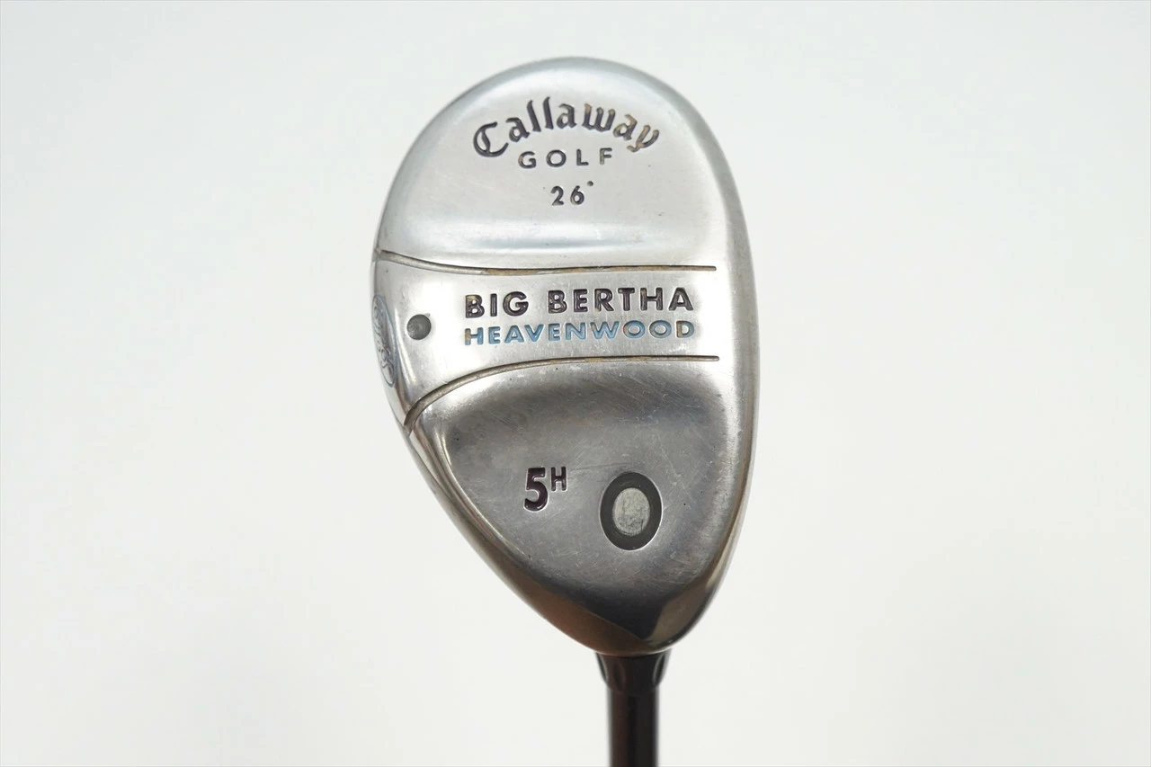 Callaway Big Bertha Heavenwood 26° 5H Hybrid Ladies Flex Gems 1045165 Good 3 Callaway Big Bertha Heavenwood 26° 5H Hybrid Ladies Flex Gems 1045165 Good