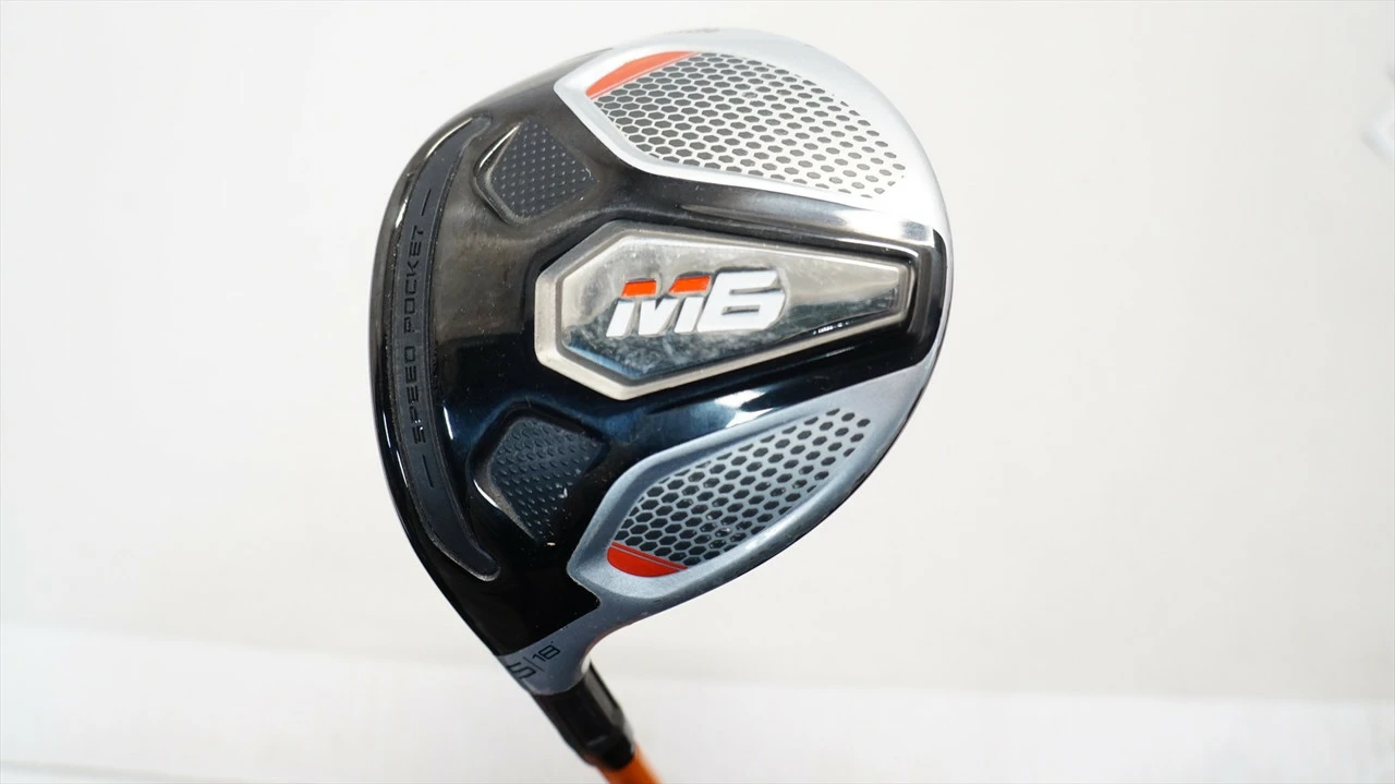 Taylormade M6 18° 5 Fairway Wood Regular Flex Atmos 1046069 Good Left Hand Lh 3 Taylormade M6 18° 5 Fairway Wood Regular Flex Atmos 1046069 Good Left Hand Lh