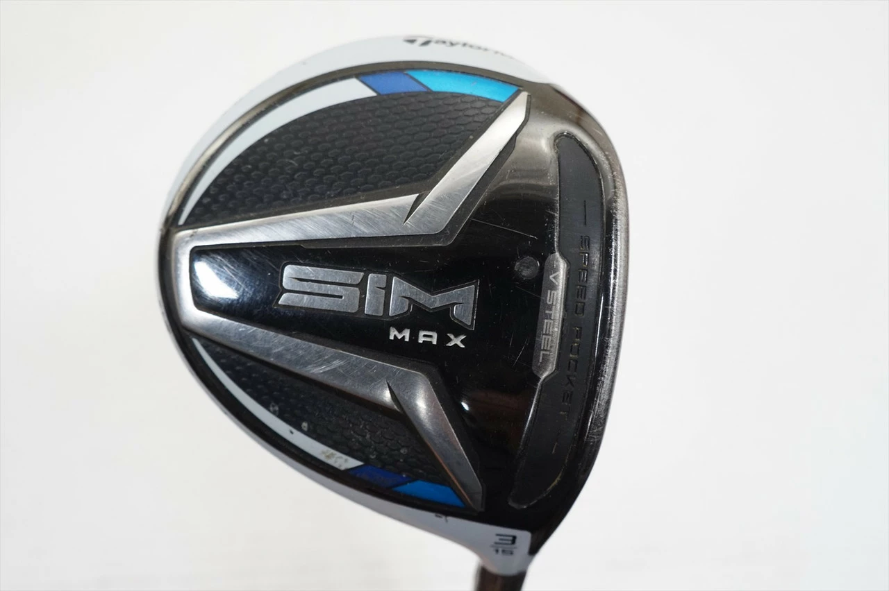 Taylormade Sim Max 15° 3 Fairway Wood Extra Stiff Flex Matrix Ozik Xcon-7 Fair 3 Taylormade Sim Max 15° 3 Fairway Wood Extra Stiff Flex Matrix Ozik Xcon-7 Fair