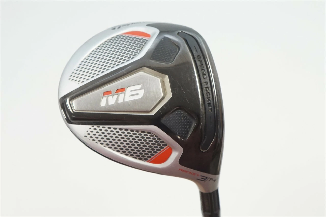 Taylormade M6 Rocket 14° 3 Fairway Wood Stiff Flex Atmos 1049320 Good 3 Taylormade M6 Rocket 14° 3 Fairway Wood Stiff Flex Atmos 1049320 Good