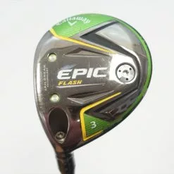 Callaway Epic Flash 15° 3 Fairway Wood Regular Flex Evenflow Fair Left Hand Lh