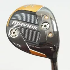Callaway Mavrik Sub Zero 15° 3 Fairway Wood Stiff Evenflow Riptide 1050477 Good