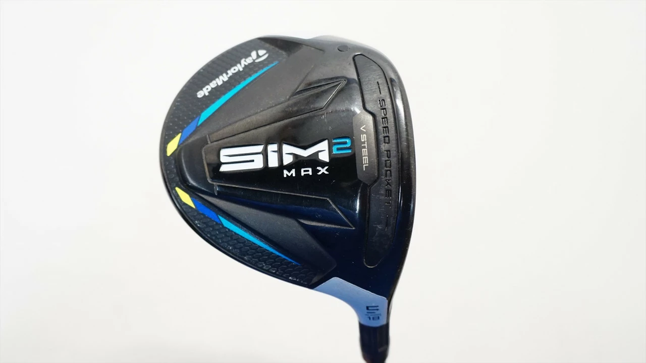 Taylormade Sim 2 Max 18° 5 Fairway Wood Senior Flex Ventus 1051517 Good 3 Taylormade Sim 2 Max 18° 5 Fairway Wood Senior Flex Ventus 1051517 Good