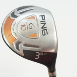 Ping G10 15.5° 3 Fairway Wood Stiff Flex Aldila Nv 1051560 Good