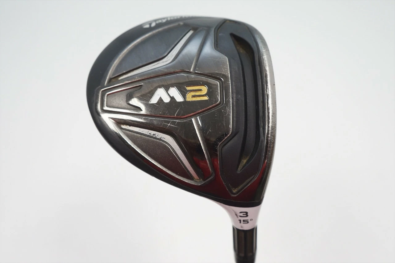 Taylormade M2 15° 3 Fairway Wood Regular Flex Reax 65 1051992 Good 3 Taylormade M2 15° 3 Fairway Wood Regular Flex Reax 65 1051992 Good