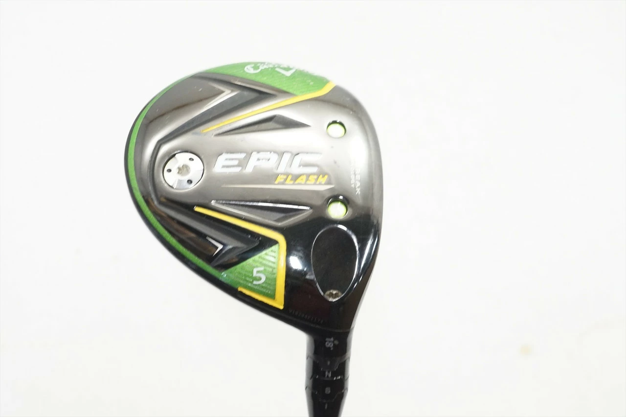 Callaway Epic Flash 18° 5 Fairway Wood Regular Flex Evenflow 1053221 Fair 3 Callaway Epic Flash 18° 5 Fairway Wood Regular Flex Evenflow 1053221 Fair